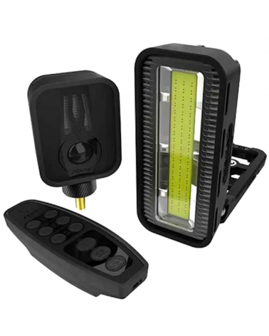 Zestaw Lampka Z Pilotem I Czujnikiem Ruchu Fox RX+ Security System L+R+S