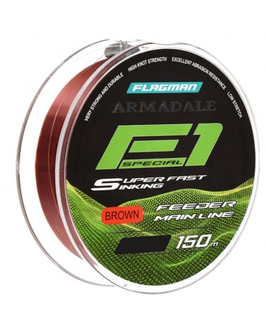 Żyłka Tonąca Flagman Armadale Feeder F1 Special Super Fast Sinking 0.22mm 3.9kg 150m