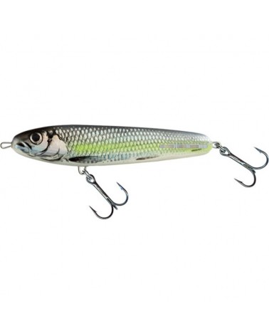 Wobler Salmo Sweeper 12cm 34g Silver Chartreuse Shad Sinking Tonący