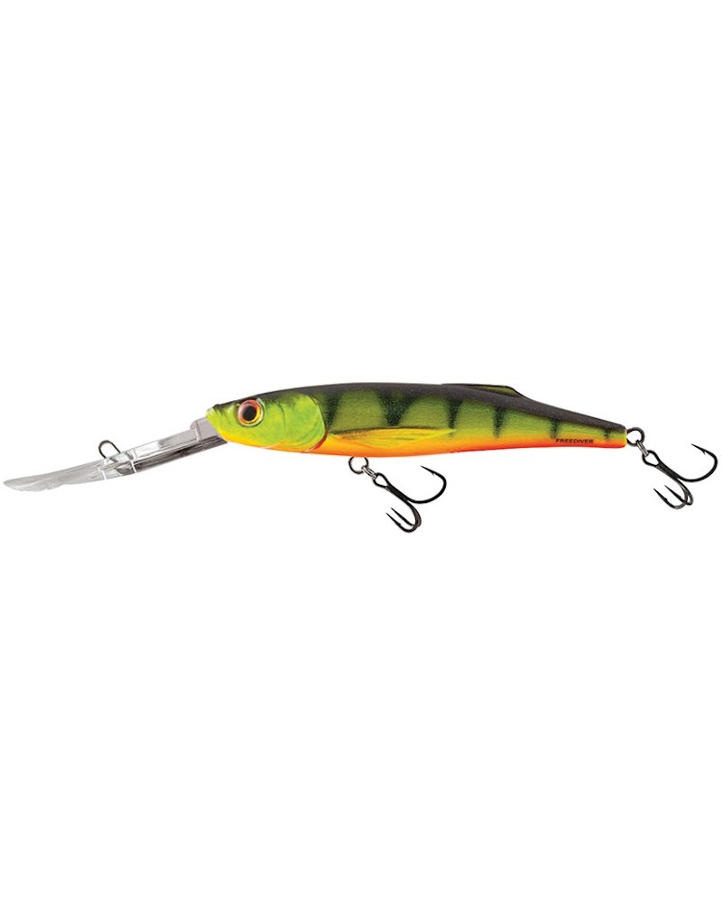 Wobler Salmo Freediver Hot Perch 7cm 8g 3-8m Floating SDR