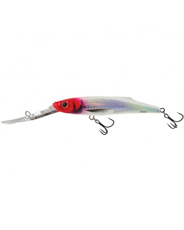 Wobler Salmo Freediver Holographic Red Head 7cm 8g 3-8m Floating SDR