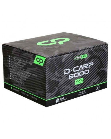 Kołowrotek Z Wolnym Biegiem Flagman Carp Pro D-Carp 6000 FS