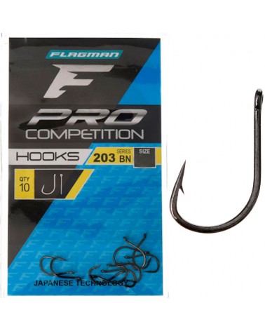 Haczyki Z Oczkiem Flagman Hook Pro Competition 203