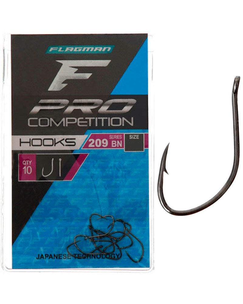 Haczyki Z Oczkiem Flagman Hook Pro Competition 209