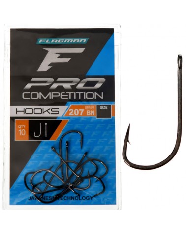 Haczyki Z Oczkiem Flagman Hook Pro Competition 207