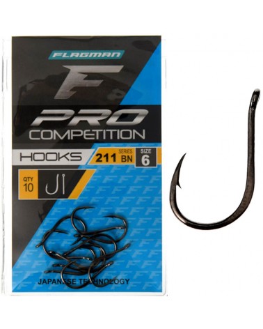 Haczyki Z Oczkiem Flagman Hook Pro Competition 211