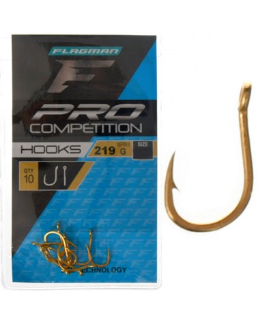 Haczyki Z Oczkiem Flagman Hook Pro Competition 219