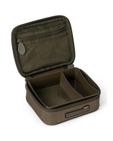 Torba Organizer Z Usztywnieniem Na Ciężarki Karpiowe Fox Voyager Lead And Bit Bag Rigid Insert 5x14.5x7cm