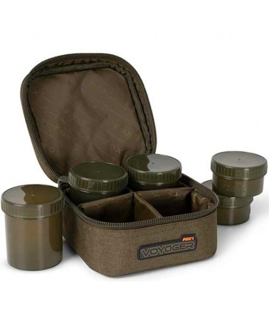 Torba Organizer Na Kulki Hakowe Fox Voyager 6 Pot Hookbait Case 17x17x10cm