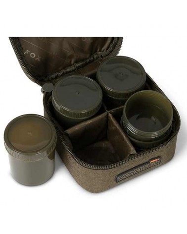 Torba Organizer Na Kulki Hakowe Fox Voyager 6 Pot Hookbait Case 17x17x10cm
