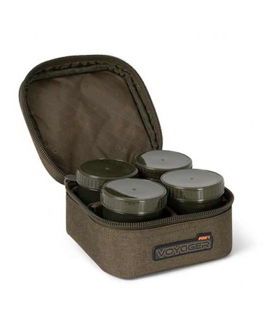 Torba Organizer Na Kulki Hakowe Fox Voyager 6 Pot Hookbait Case 17x17x10cm