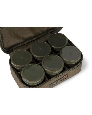 Torba Organizer Na Kulki Hakowe Fox Voyager 8 Pot Hookbait Case 25x12x16cm