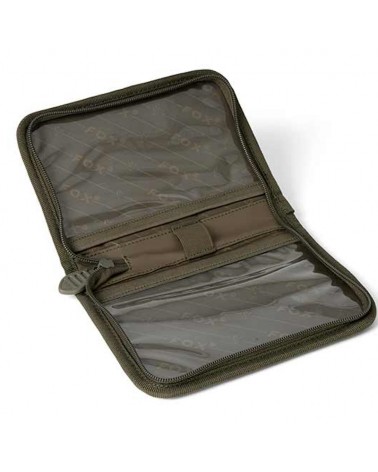 Etui Portfel Na Dokumenty Kartę Wędkarską Fox Voyager License Wallet 20x14x3cm