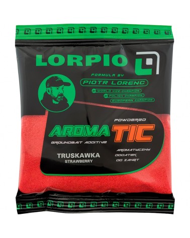 Atraktor Dodatek Zapachowy Do Zanęty Lorpio Aromatic Strawberry 200g