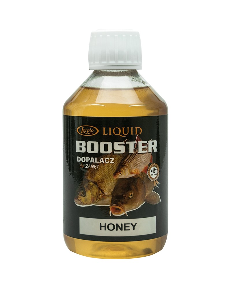 Dodatek Do Zanęt Lorpio Liquid Booster Honey Miód 250ml
