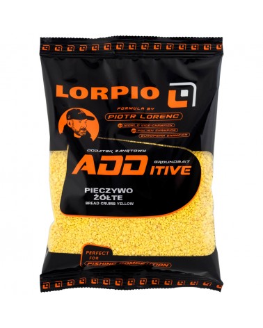 Dodatek Do Zanęt Lorpio Pieczywo Fluo Yellow 400g