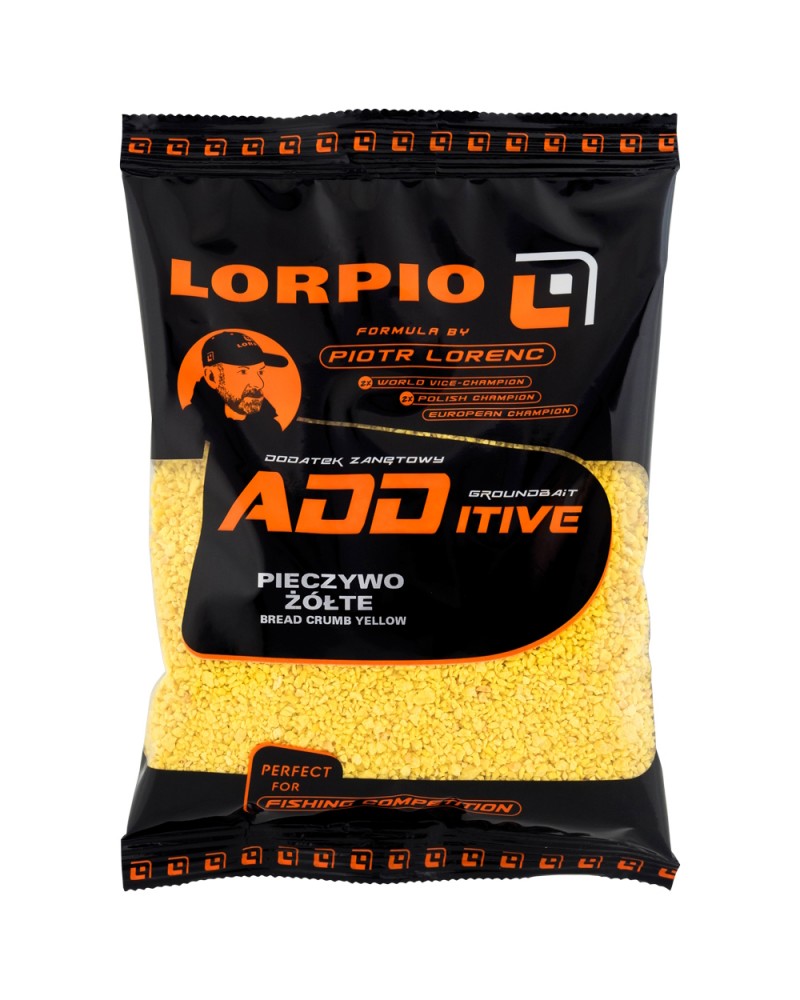 Dodatek Do Zanęt Lorpio Pieczywo Fluo Yellow 400g