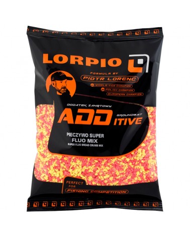 Dodatek Do Zanęt Lorpio Pieczywo Super Fluo Mix 600g