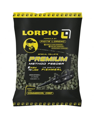Pellet Do Method Feeder Lorpio Green Betaine 2.0mm 700g