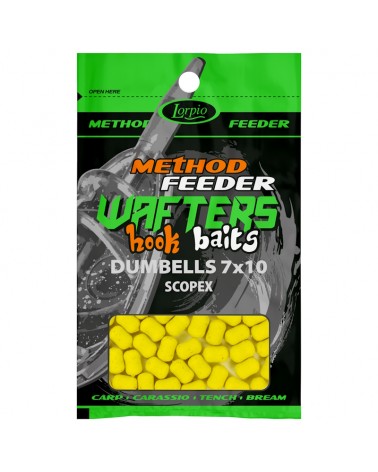 Przynęta Lorpio Method Feeder Hook Baits Wafters Dumbells 7x10mm Scopex 15g