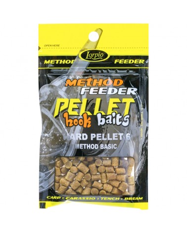 Przynęta Lorpio Method Feeder Hook Baits Hard Pellet 6mm Basic 25g