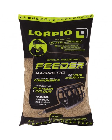 Zanęta Lorpio Feeder Magnetic Natural 2kg