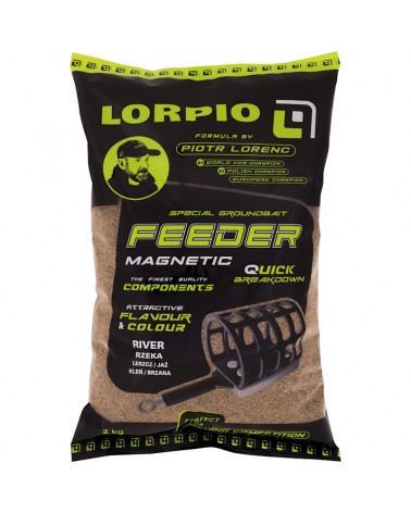 Zanęta Lorpio Feeder Magnetic River 2kg