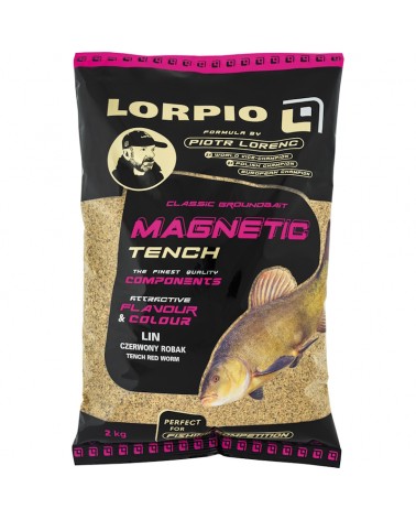 Zanęta Lorpio Magnetic Tench Red Worm 2kg