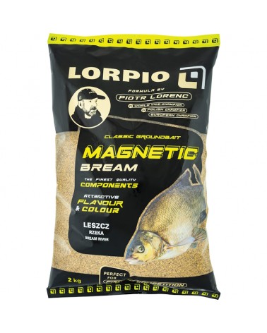 Zanęta Lorpio Magnetic Bream River 2kg Leszcz Rzeka