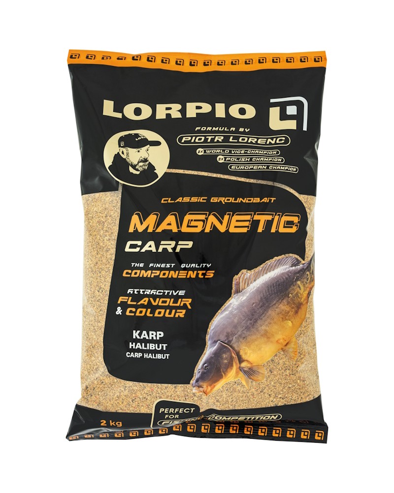 Zanęta Lorpio Magnetic Carp Halibut 2kg