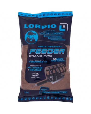 Zanęta Zawodnicza Lorpio Feeder Grand Prix Dark 1kg