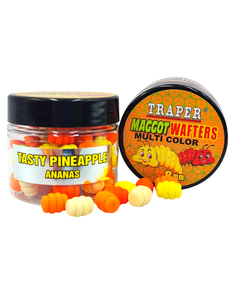Wafters Traper Maggot Mtehod Feeder Multi Color 8mm 25g Ananas