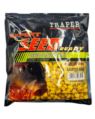 Ziarno Zanętowe Traper Kukurydza Banan 500g