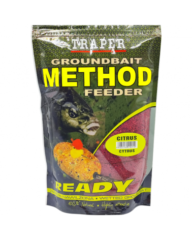 Zanęta Traper Method Feeder Ready Cytrus 750g