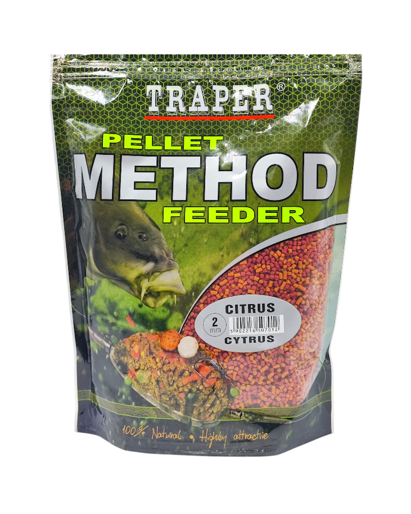 Method Feeder Pellet Traper Cytrus 2mm 500g