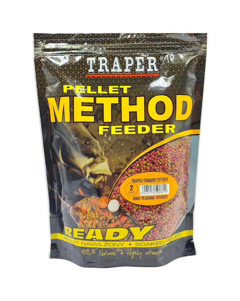 Method Feeder Pellet Traper Ready Ananas/Trusklawka/Tuttii Frutti 2mm 500g