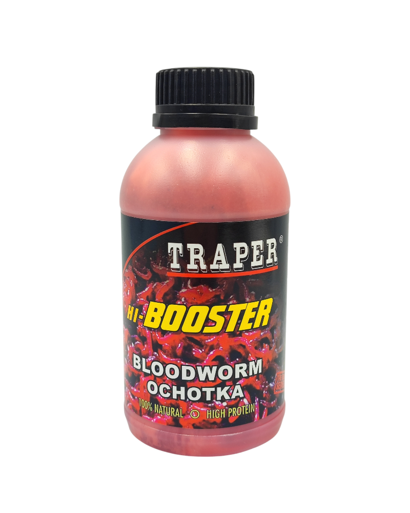 Zalewa Traper Hi-Booster Dip Expert Ochotka Bloodworm 300ml PVA Friendly