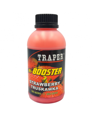 Zalewa Traper Hi-Booster Dip Expert Truskawka Strawberry 300ml PVA Friendly