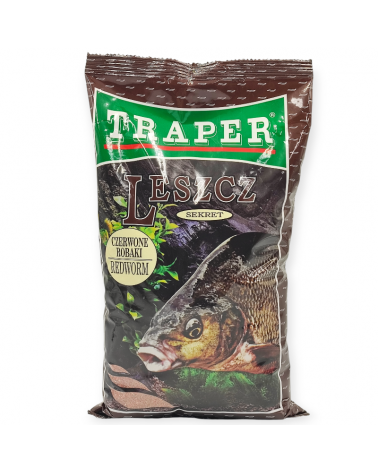 Zanęta Traper Sekret Leszcz Czerwowne Robaki Red Worm 1kg