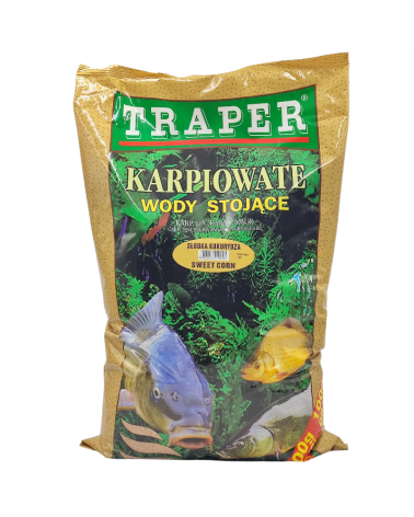 Zanęta Traper Karpiowate - Wody Stojące Słodka Kukurydza 5kg