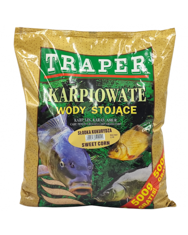 Zanęta Traper Karpiowate - Wody Stojące Słodka Kukurydza 2.5kg