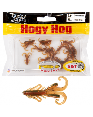 Guma Robak Lucky John Hogy Hog 0.8" 2.03cm 085 Nagoya Shrimp 20szt.