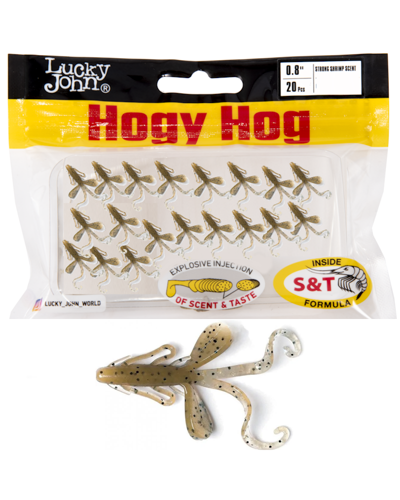 Guma Robak Lucky John Hogy Hog 0.8" 2.03cm S18 Shrimp 20szt.