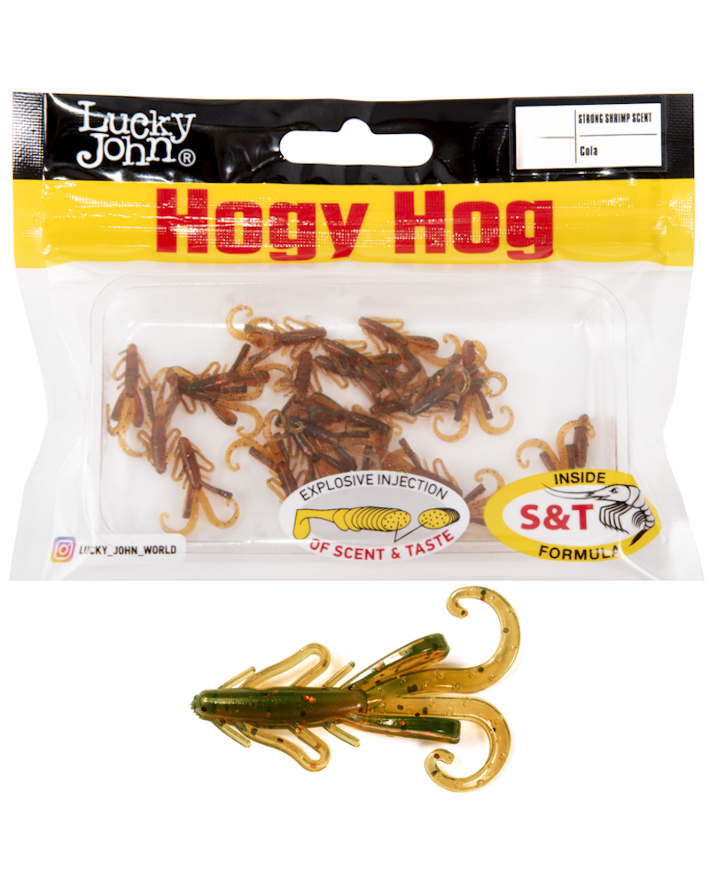 Guma Robak Lucky John Hogy Hog 1.6'' 4cm PA16 Cola 10szt.