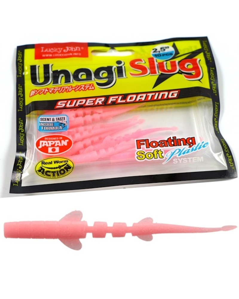 Guma Lucky John Unagi Slug 3" 7.6cm F05 7szt.