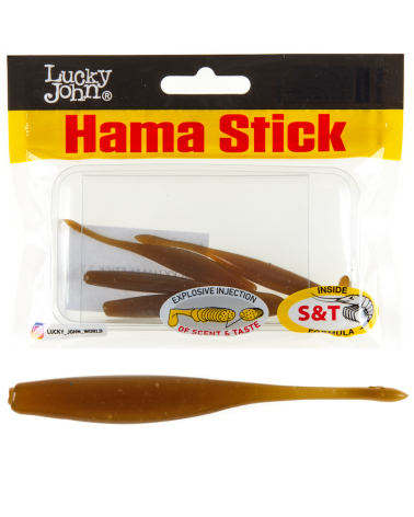 Guma Jaskółka Lucky John Hama Stick 2.7'' 7cm S18 Shrimp 9szt.