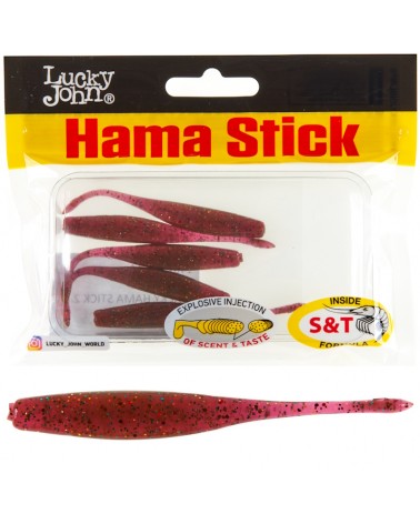 Guma Jaskółka Lucky John Hama Stick 3.5'' 8.9cm S14 Magic 9szt.