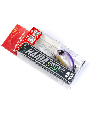 Wobler Lucky John Haira Tiny Plus One 33LBF 3.3cm 4g 405 1m Floating