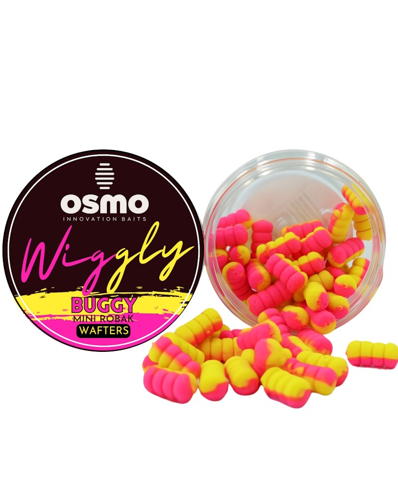 Przynęta Osmo Method Feeder Buggy Mini Robak Wiggly Dual 12/6mm 25ml
