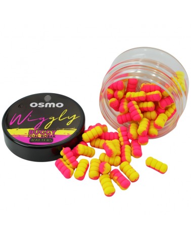 Przynęta Osmo Method Feeder Buggy Mini Robak Wiggly Dual 12/6mm 25ml